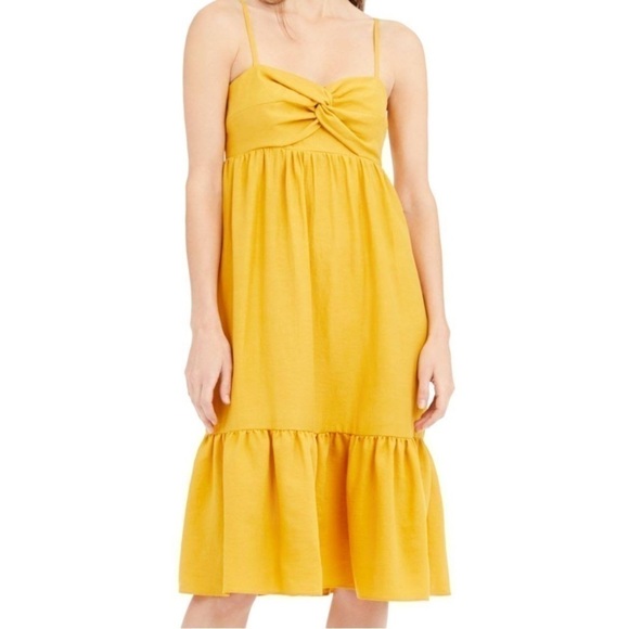 INC international concepts twist front midi dress size XL - Picture 1 of 6